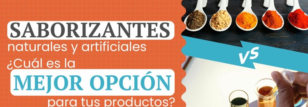 Saborizantes naturales y artificiales