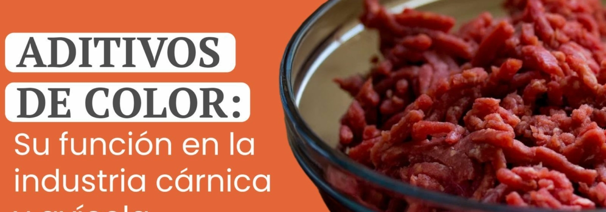 aditivos de color industria cárnica