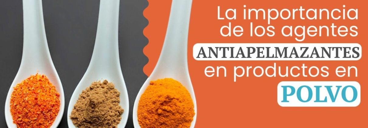 agentes antiapelmazantes en polvo