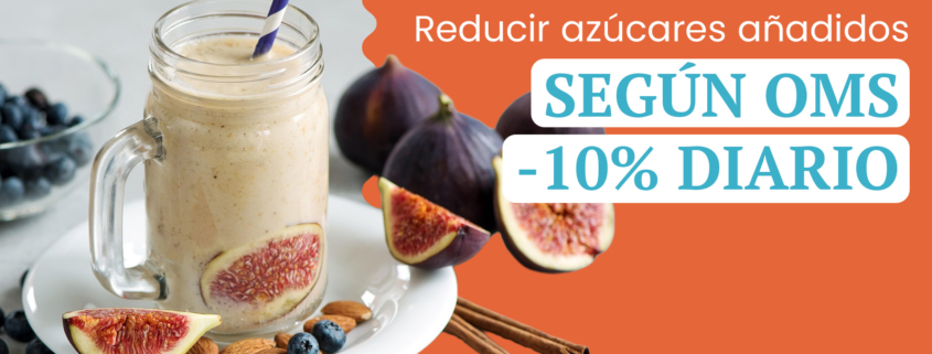 reducción de azúcares añadidos según la FDA
